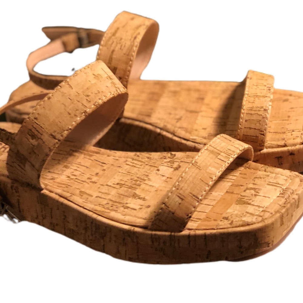 Schutz Cork Sandals